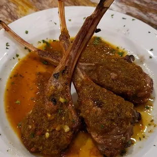 Lamb Chop Lollipops