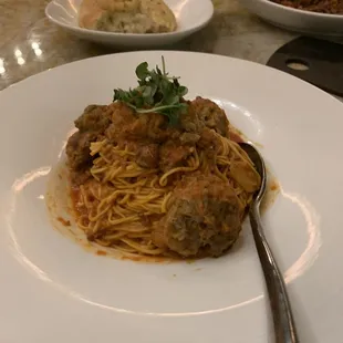 Spaghetti and Meatballs