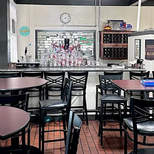 Bar area