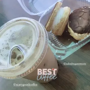 Spanish cold brew latte