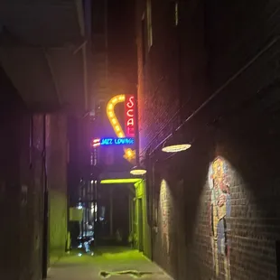 Alley entrance
