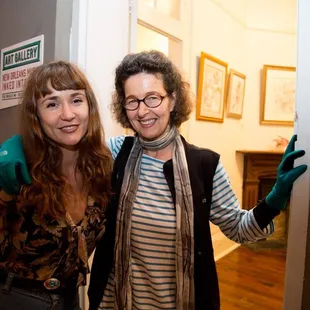 Esther Rose &amp; Artist/Owner Emilie Rhys