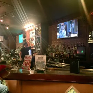 The bar