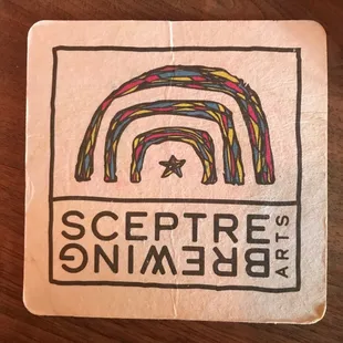 Sceptre  Brewing Coaster for your collection