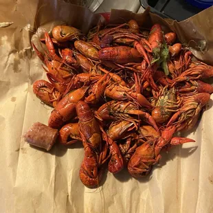 2lbs of crawfish