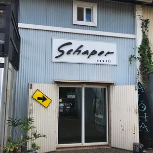 Schaper storefront.