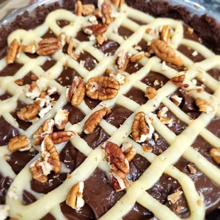 Turtle Cream pie and a Berry Berry pie... always something tasty here!