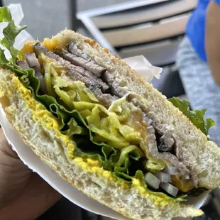 Fred 's Sirloin Sandwich