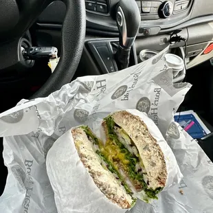 Now THAT'S what I call a meal! Rico tuna sandwich.