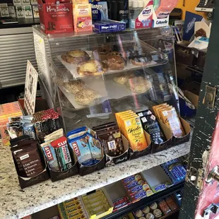 a variety of food items