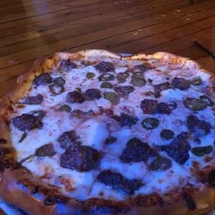 Buffalo, fresh pressed garlic and jalapeños