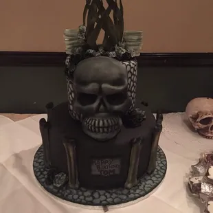 Halloween Birthday Cake