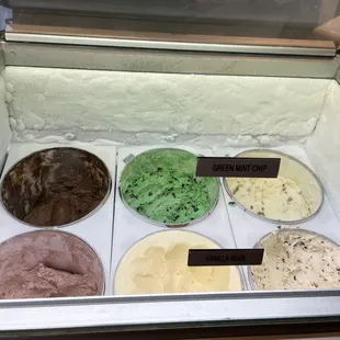 Ice cream flavors 1 of 2