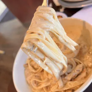 Fettucini Alfredo with Grilled Chicken