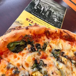 Spinacci Pizza