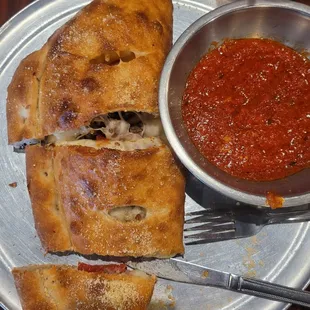 All meat Stromboli fantastic