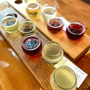 Flight of ciders