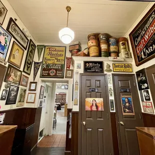 the interior of a restaurant