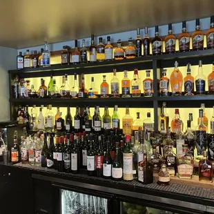 Bar....good bourbon selection