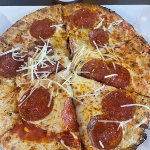 Pepperoni &amp; Double Cheese Pizza
