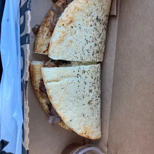 French dip &quot;calzone&quot;