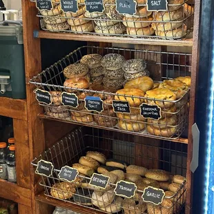 All the bagels!