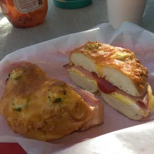 Cheddar Bagel