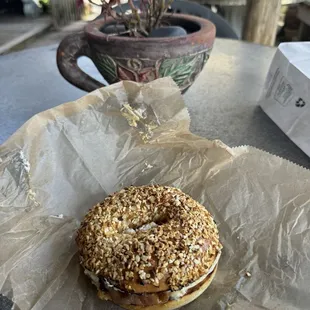 Bacon Egg Cheese Sandwich