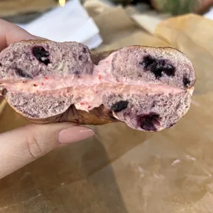 Blueberry Bagel