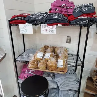 T-shirts and sweatshirts