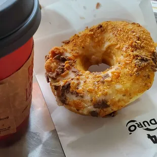 Butterfinger donut