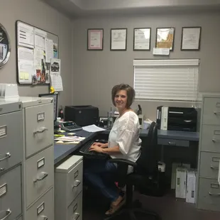 Cindy...our bookkeeper