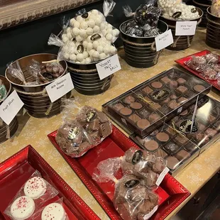 Some of the chocolate they sell