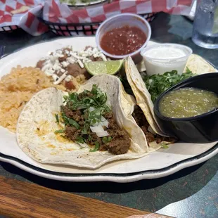chlorizo soft shell tacos