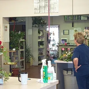 A sales person looking for a customer? Come on in!