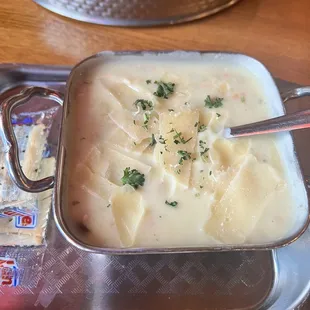 Clam chowder