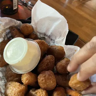 Cauliflower bites delicious