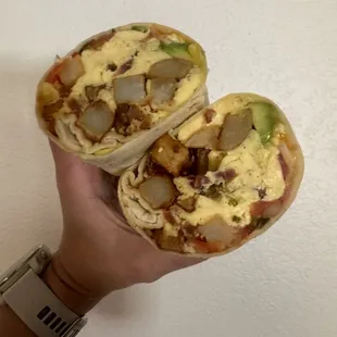 Breakfast burrito