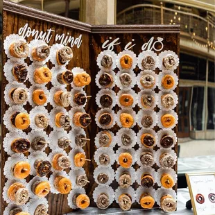 Schneider&apos;s Bakery donuts at our wedding