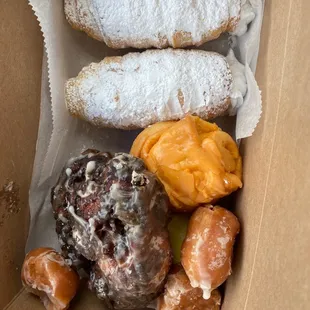 Cream Horns and Apple Fritter