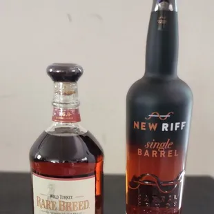 two bottles of new riff