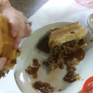 My wife order, Roast beef. We enjoyed our meal.