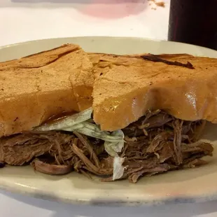 Roast beef poboy