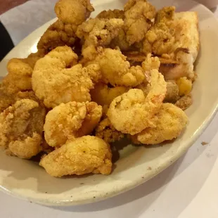 Seafood plate