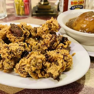 Chicken Liver and Potato Glaze