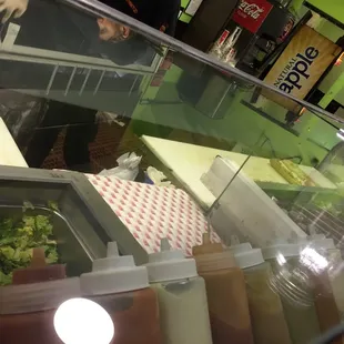 Sandwich making station