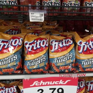 Heres one example... Almost 4 dollars for a tiny bag of chips and 4 dollars for some salsa? Ridiculous!