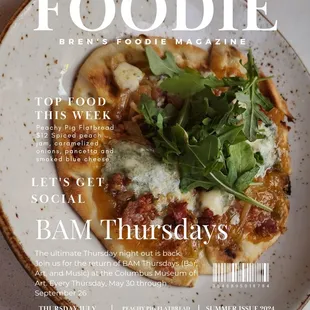 The café is a vibrant, contemporary café located on the main floor of the Columbus Museum of Art near the main entrance,