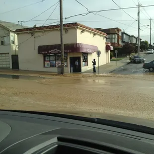 School house had a river view