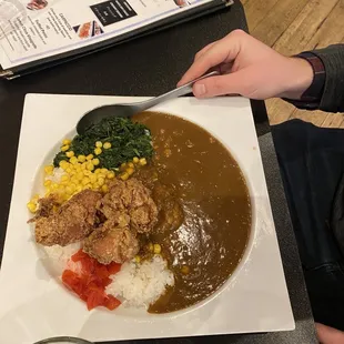 E.A.K Regular Soft Boiled Egg Miso Pork Belly Katsu